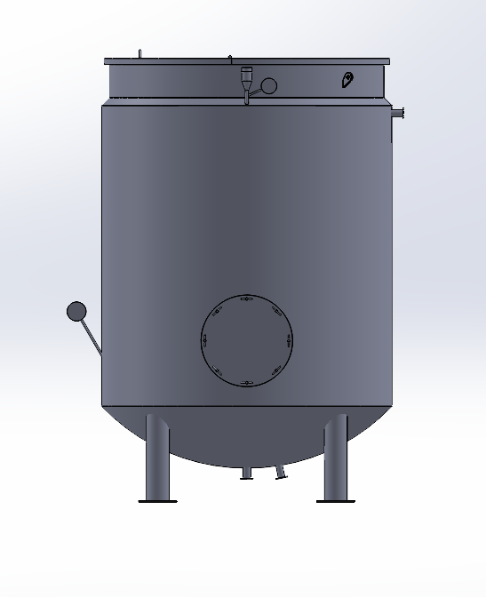 Ribbon Blender Mixer Alternate View